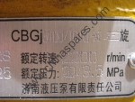 Насос гидравлический сдвоенный CBGj3100/1010